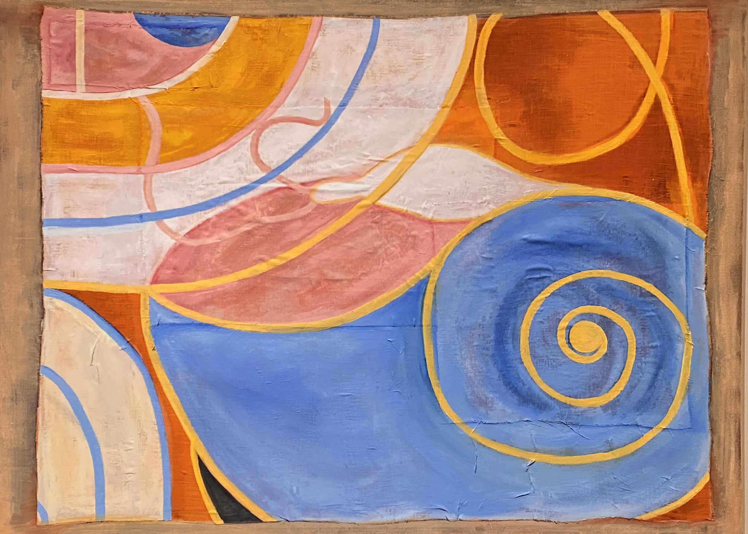Of Ten Largest (2024) oil on linen and canvas 47x64.5"